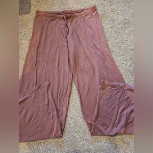 VS Victoria Secrets lounge pants, super soft mauve color size small